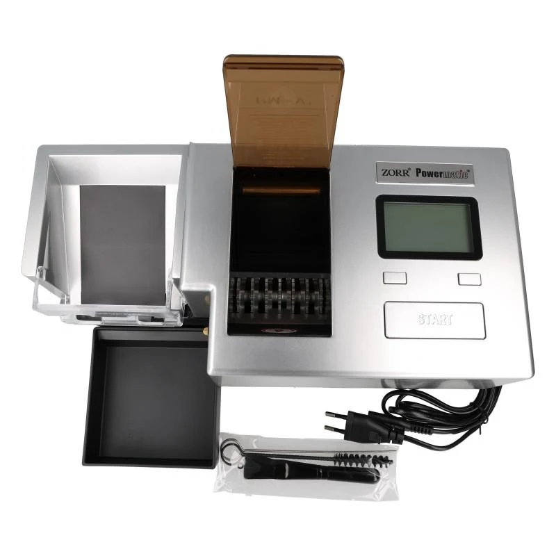 Zorr Elektrische Stopfmaschine Powermatic 5+ Deluxe - Vollautomatisch mit Schredder