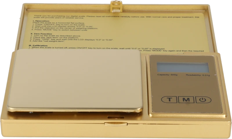 Feinwaage Gold 500g
