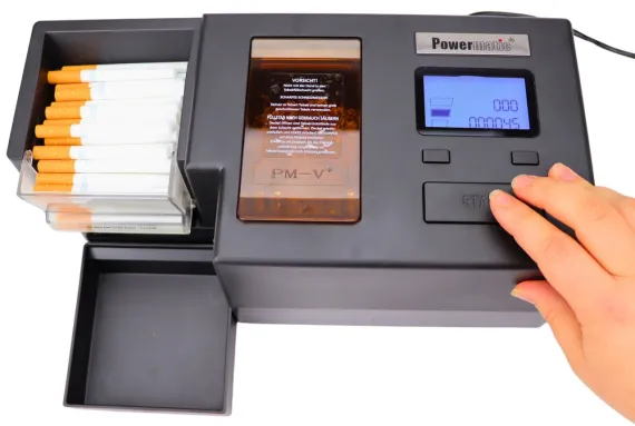 Elektrische Stopfmaschine Powermatic 5+ Deluxe - Black