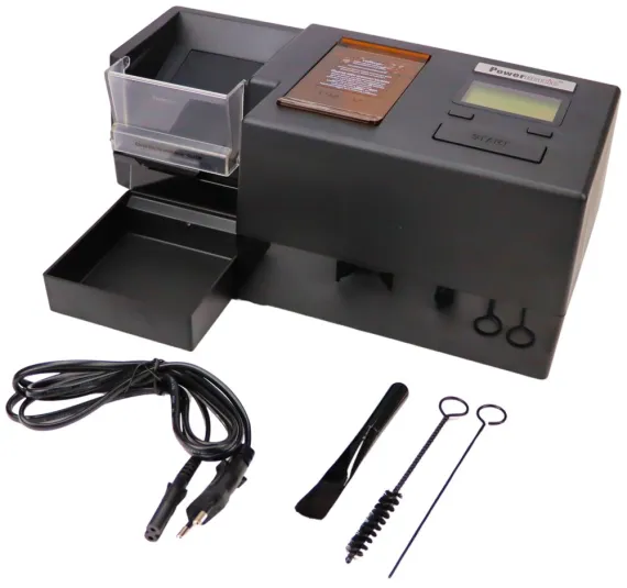 Elektrische Stopfmaschine Powermatic 5+ Deluxe - Black