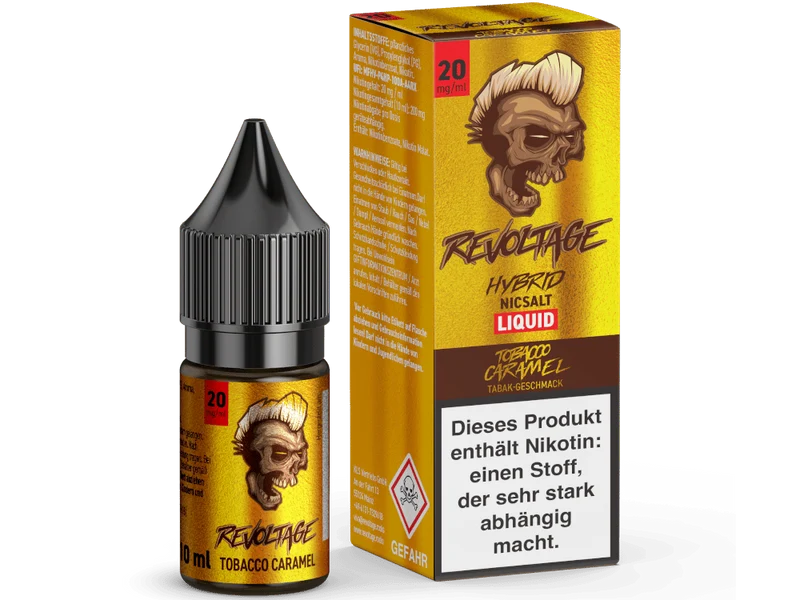 Revoltage Hybrid Nikotinsalz Liquid Tobacco Caramel