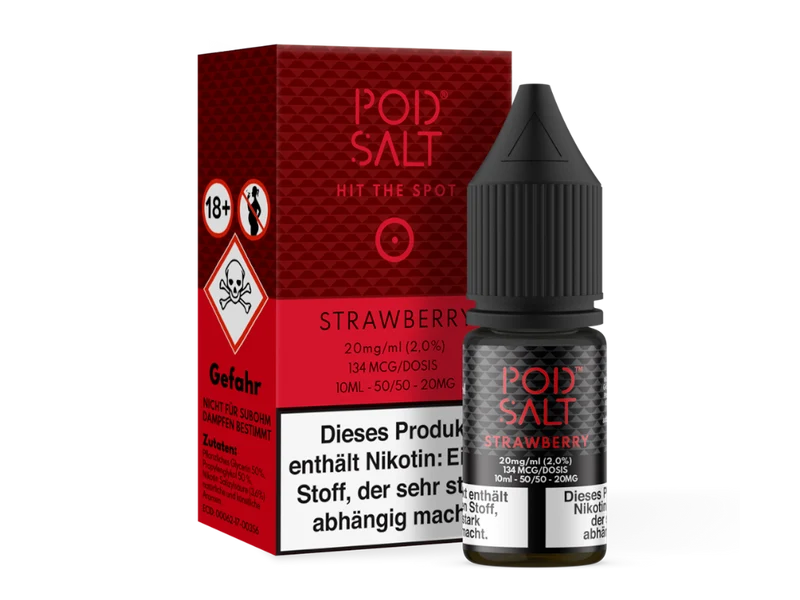 Pod Salt Strawberry Nikotinsalz Liquid