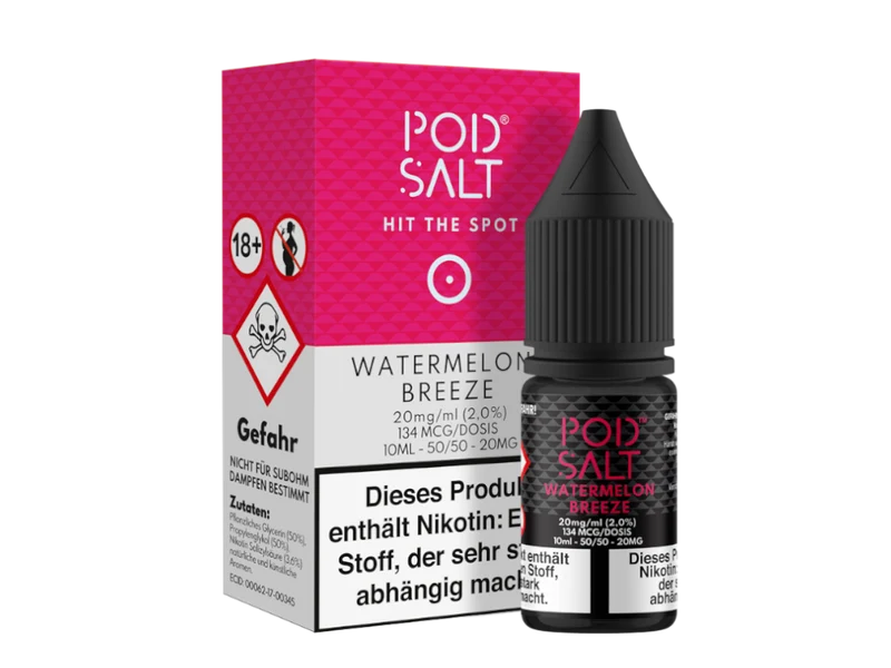 Pod Salt Watermelon Breeze Nikotinsalz Liquid