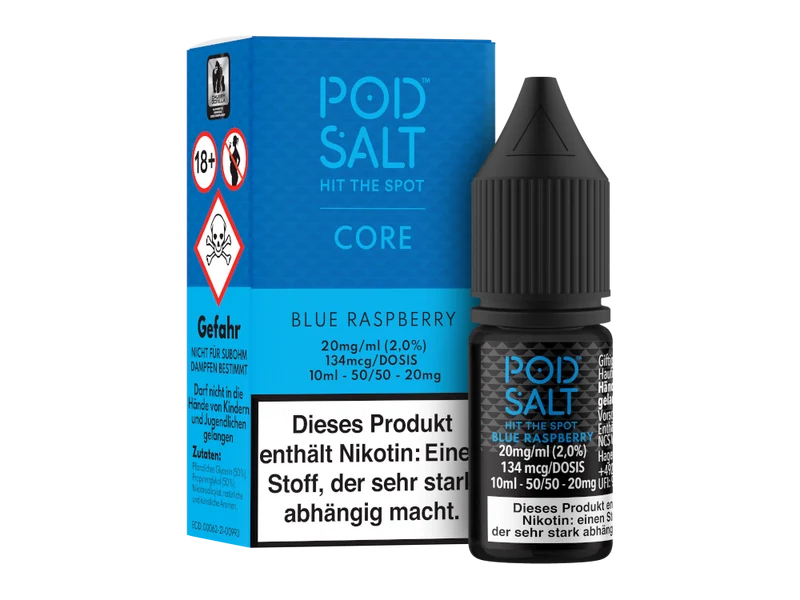 Pod Salt Core Nikotinsalz Liquid Blue Raspberry