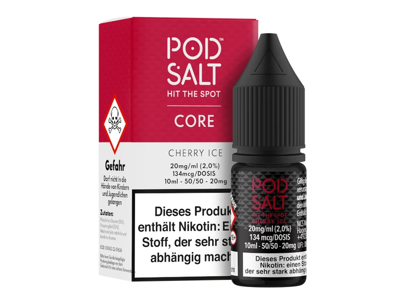 Pod Salt Core Nikotinsalz Liquid Cherry Ice