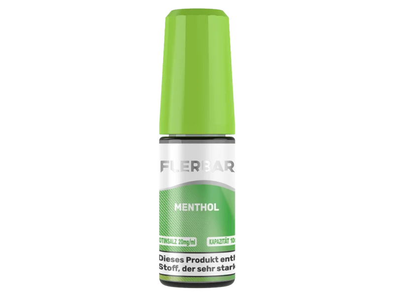 Flerbar Liquid - Menthol - 10ml Fertigliquid (Nikotinsalz)