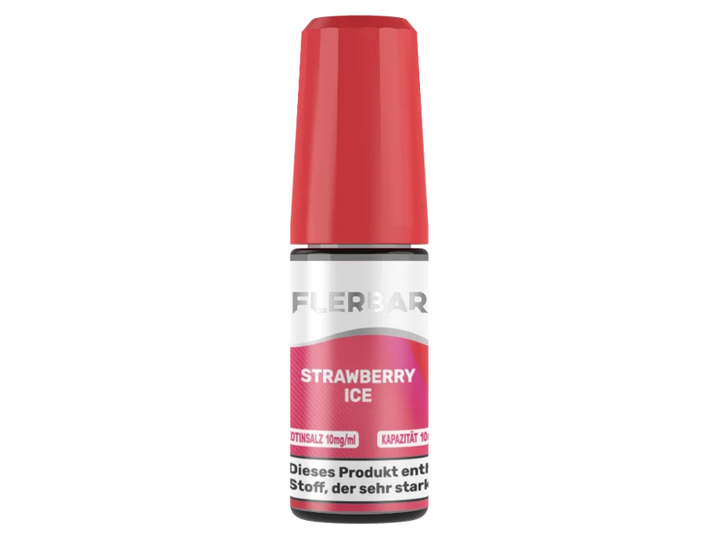 Flerbar Liquid - Strawberry Ice - 10ml Fertigliquid (Nikotinsalz)
