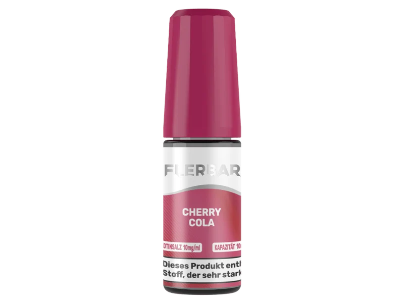 Flerbar Liquid - Cherry Cola - 10ml Fertigliquid (Nikotinsalz)