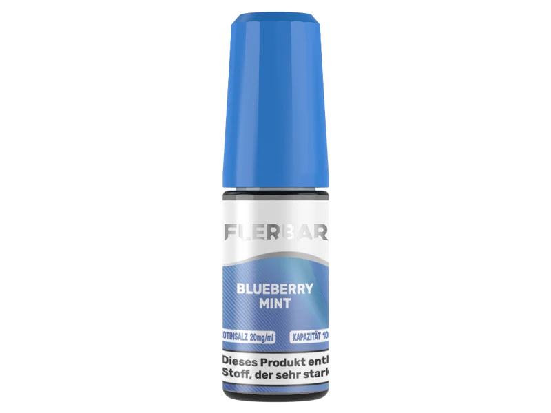 Flerbar Liquid - Blueberry Mint - 10ml Fertigliquid (Nikotinsalz)