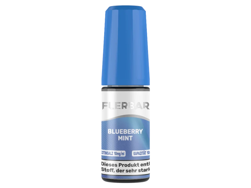Flerbar Liquid - Blueberry Mint - 10ml Fertigliquid (Nikotinsalz)