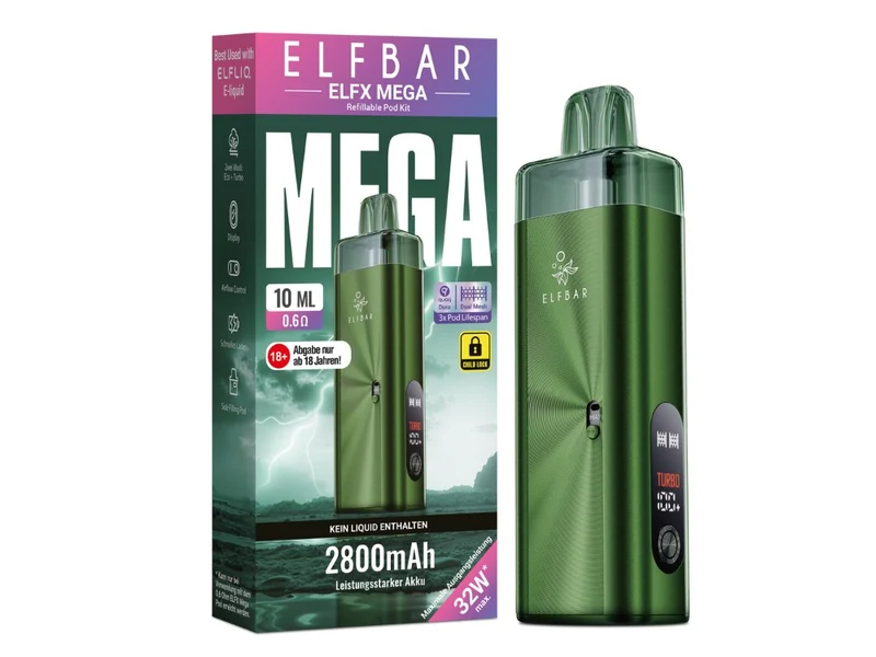 Elfbar - Elfx Mega - E-Zigaretten Set