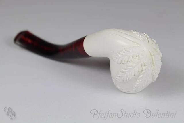 Meerschaumpfeife Midi HANFBLATT M1424