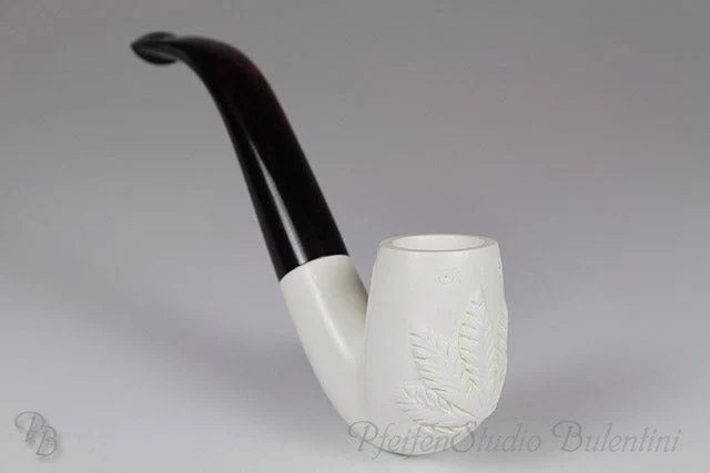 Meerschaumpfeife Midi HANFBLATT M1423