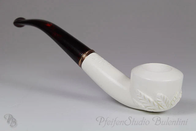 Meerschaumpfeife Midi HANFBLATT M1422