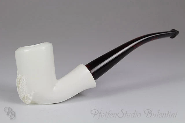 Meerschaumpfeife Midi HANFBLATT M1418