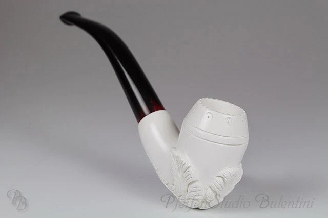 Meerschaumpfeife Midi HANFBLATT M1416