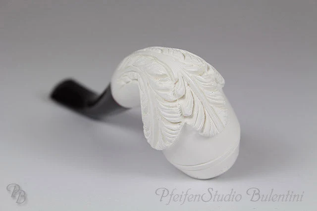 Meerschaumpfeife Midi HANFBLATT M1416