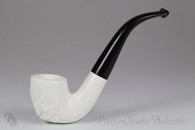 Meerschaumpfeife Midi HANFBLATT M1414