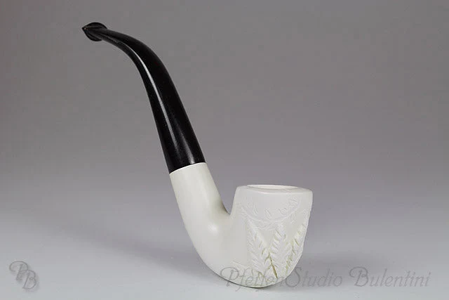 Meerschaumpfeife Midi HANFBLATT M1414