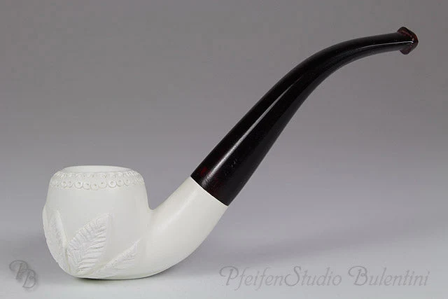 Meerschaumpfeife Midi HANFBLATT M1413