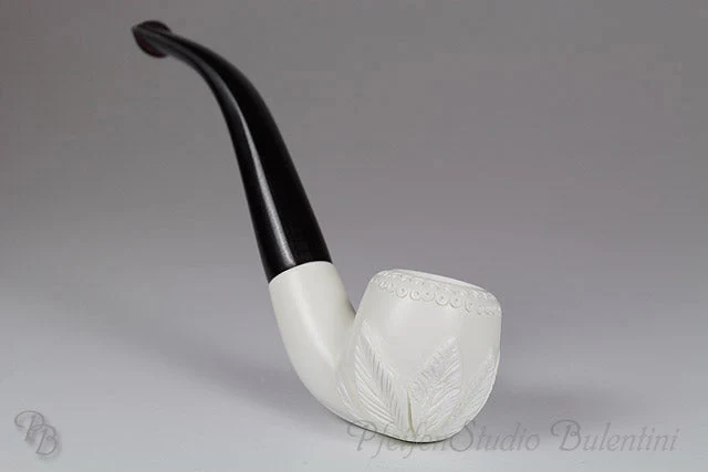 Meerschaumpfeife Midi HANFBLATT M1413