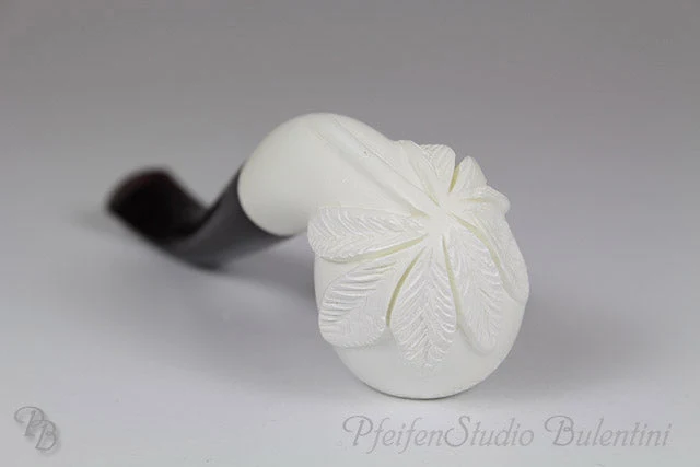 Meerschaumpfeife Midi HANFBLATT M1413