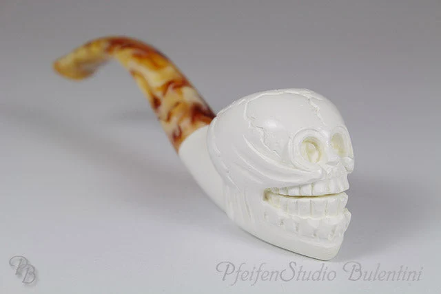 Meerschaumpfeife Midi TOTENKOPF M1390