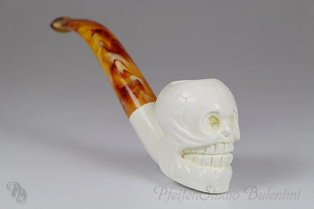 Meerschaumpfeife Midi TOTENKOPF M1386