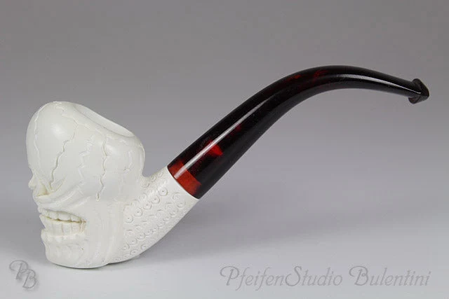 Meerschaumpfeife Midi TOTENKOPF M1381