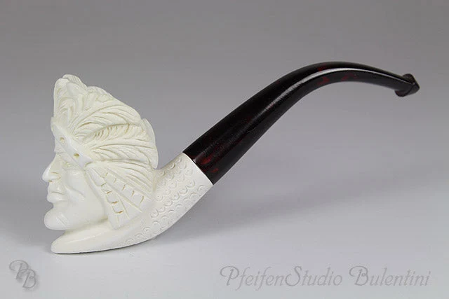 Meerschaumpfeife Midi INDIANER M1380