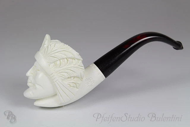Meerschaumpfeife Midi INDIANER M1378