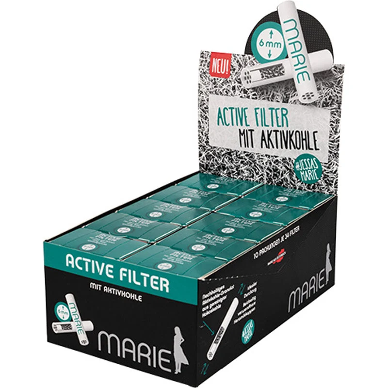 Marie Active Filter 6mm 10 Stk. á 34 Filter