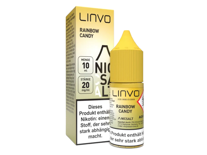 Linvo Rainbow Candy Nikotinsalz Liquid 20 mg/ml