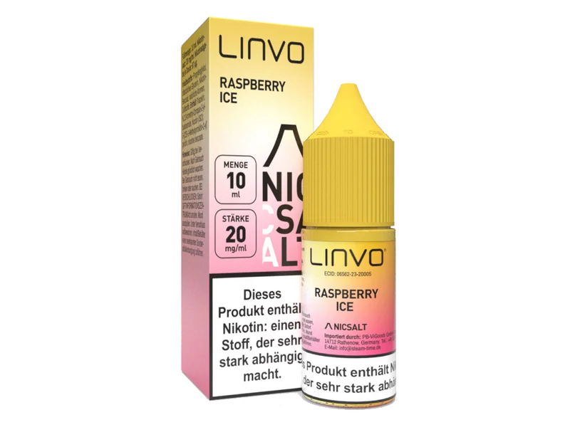 Linvo Raspberry Ice Nikotinsalz Liquid 20 mg/ml