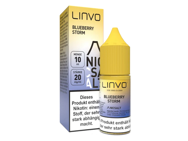 Linvo Blueberry Storm Nikotinsalz Liquid 20 mg/ml