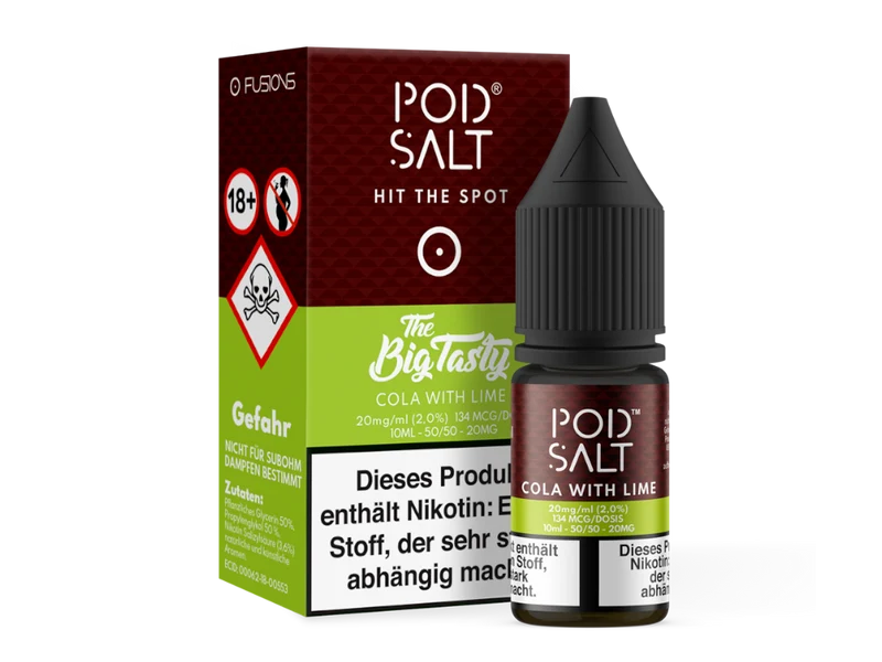 Pod Salt Fusion Cola with Lime Nikotinsalz Liquid