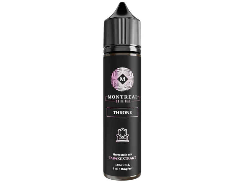 Montreal Original - Throne - 6ml Longfill Aroma (60ml Flasche)