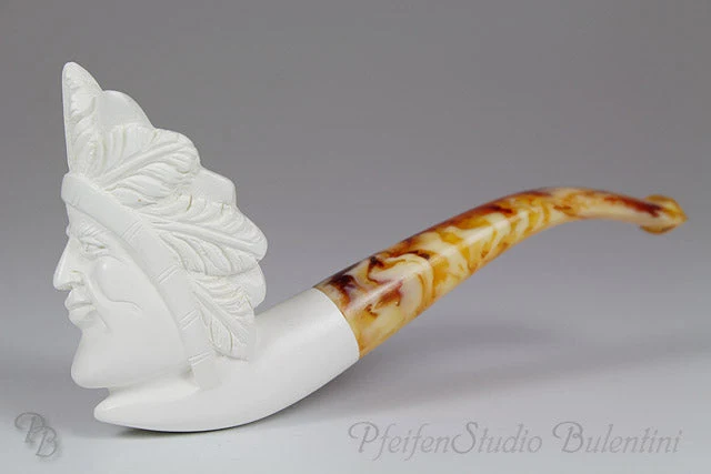 Meerschaumpfeife Midi INDIANER M1377