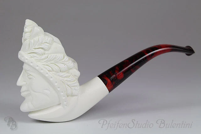 Meerschaumpfeife Midi INDIANER M1375