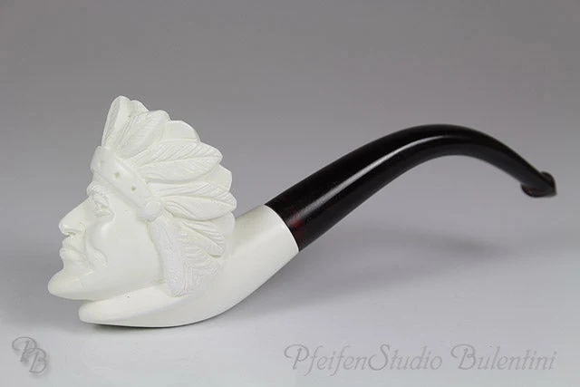 Meerschaumpfeife Midi INDIANER M1373