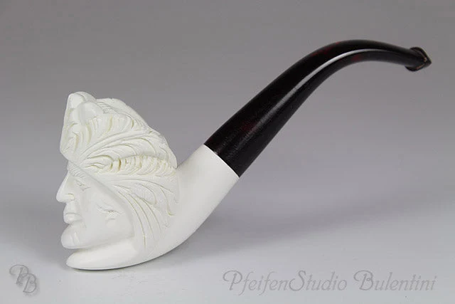 Meerschaumpfeife Midi INDIANER M1372
