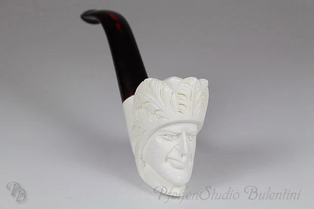 Meerschaumpfeife Midi INDIANER M1372
