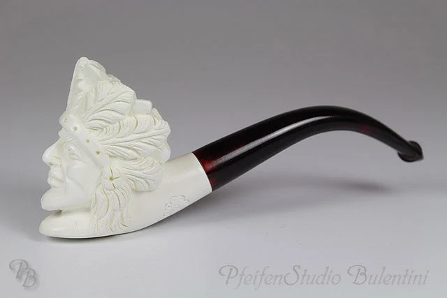 Meerschaumpfeife Midi INDIANER M1370