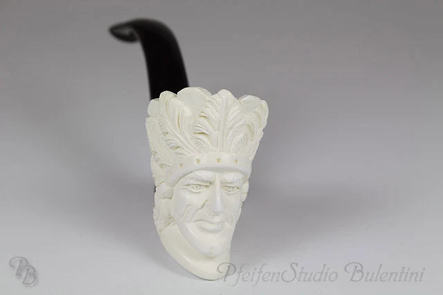 Meerschaumpfeife Midi INDIANER M1370