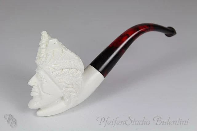 Meerschaumpfeife Midi INDIANER M1369