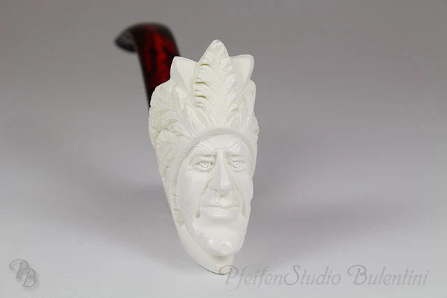Meerschaumpfeife Midi INDIANER M1369