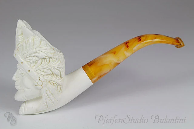 Meerschaumpfeife Midi INDIANER M1368