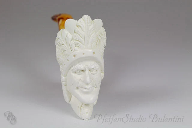 Meerschaumpfeife Midi INDIANER M1368