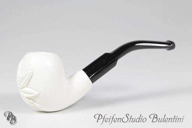 Meerschaumpfeife Mini HANFBLATT 1075