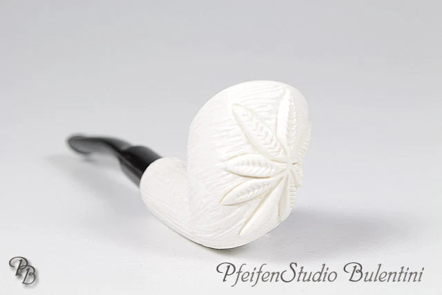 Meerschaumpfeife Mini HANFBLATT 1073